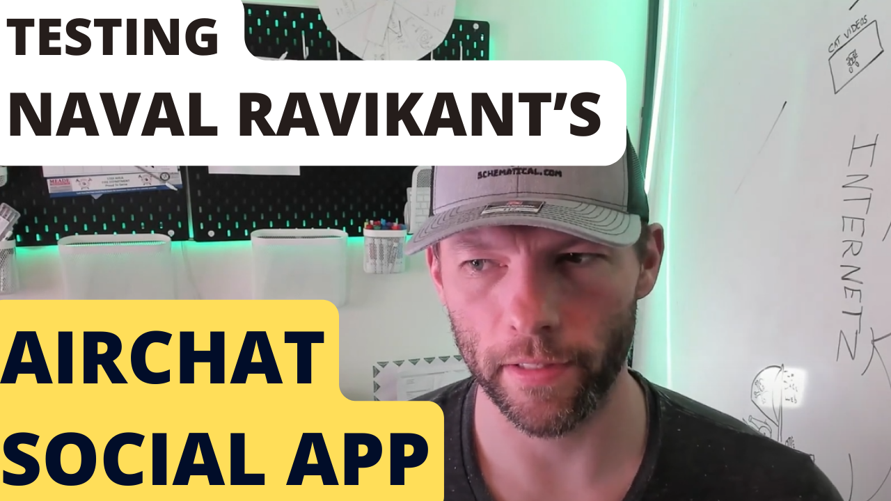Trying Out Naval Ravikant's AirChat App And Annoying the "My First Million" Guys