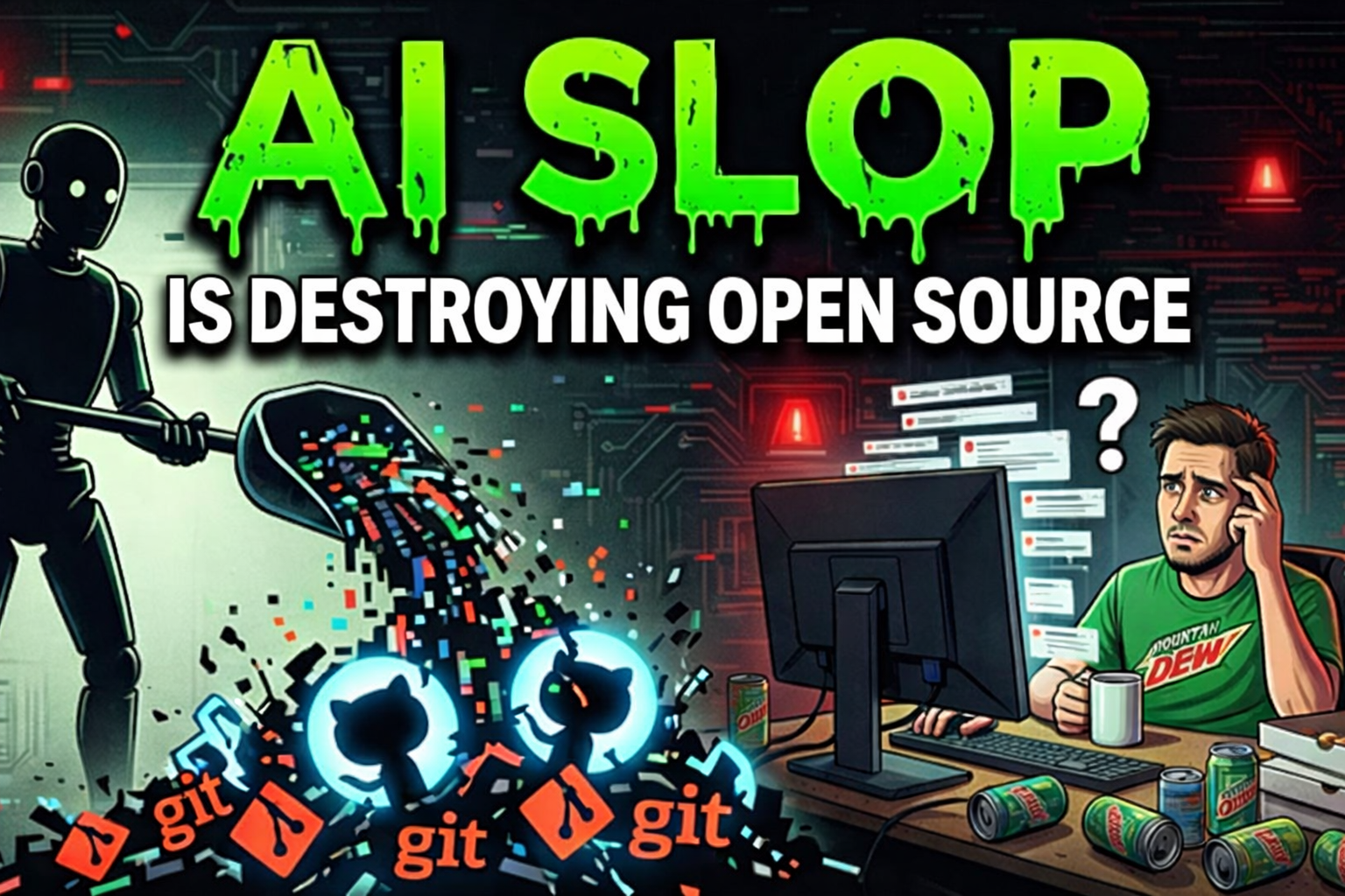 AI slop is destroying opensource | Schematical.com