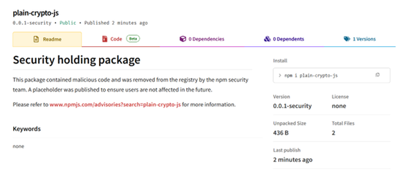 One of JavaScript’s most popular modules has been compromised