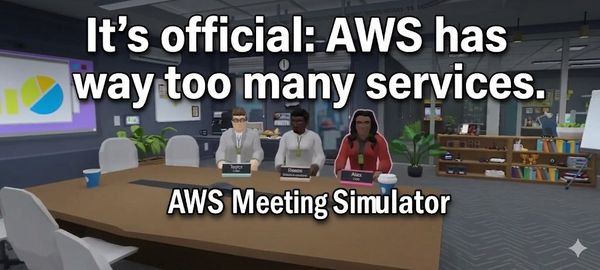 AWS Meeting Simulator (No, this is not a joke)